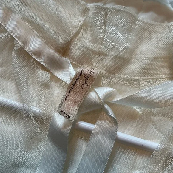 Free People Ruffle Chiffon Tie-Neck Dress - Picture 3 of 3